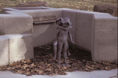 Children Lily Pond Georgia Moreaux