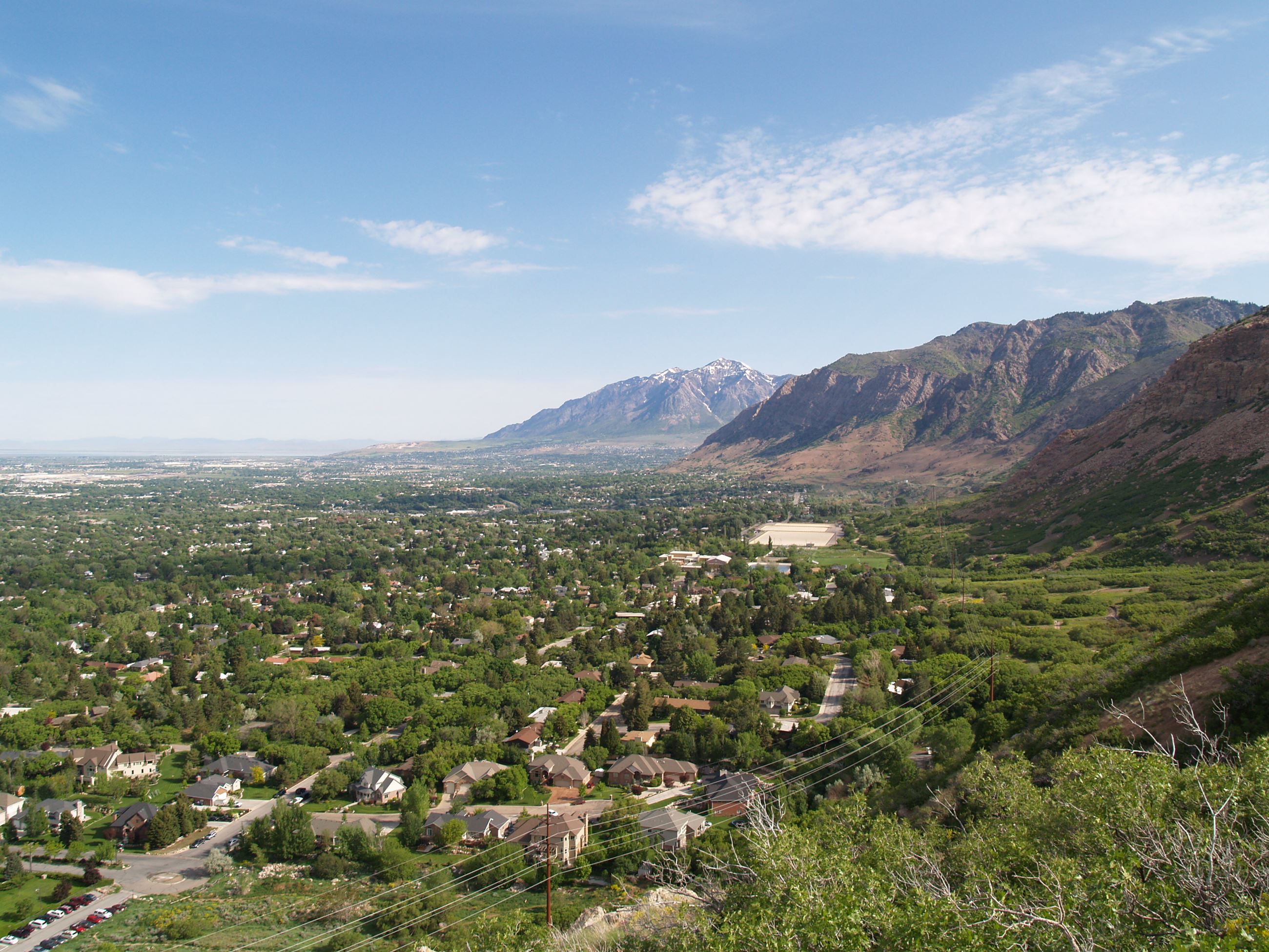 ogden neighborhood sky view